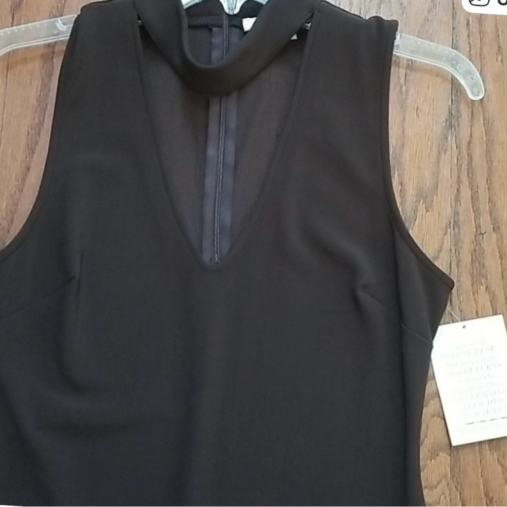 NWT Boston Proper Travel Chocolate Brown Sleeveless Maxi Dress
